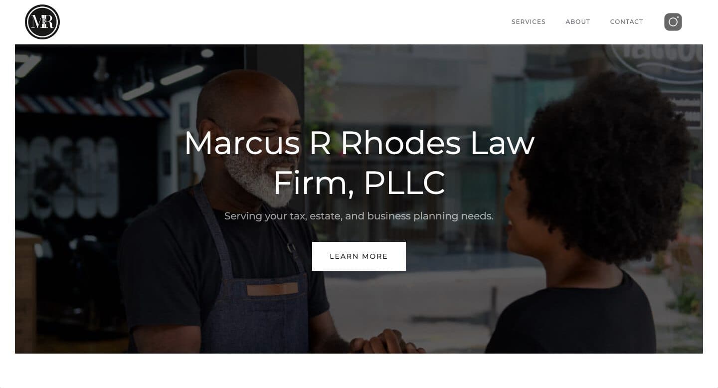 image of Law Practice Website